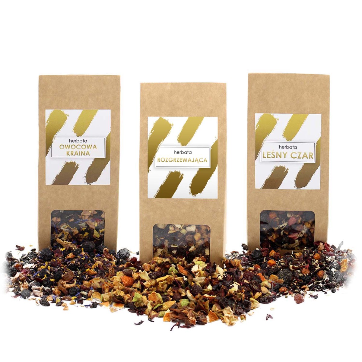 Zestaw herbat 3 x 100g